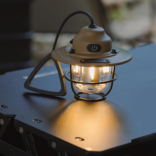 Vintage Pinecone Camping Light LED Lantern