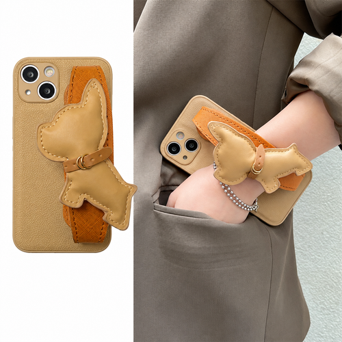 Animal Wrist Strap iPhone Case