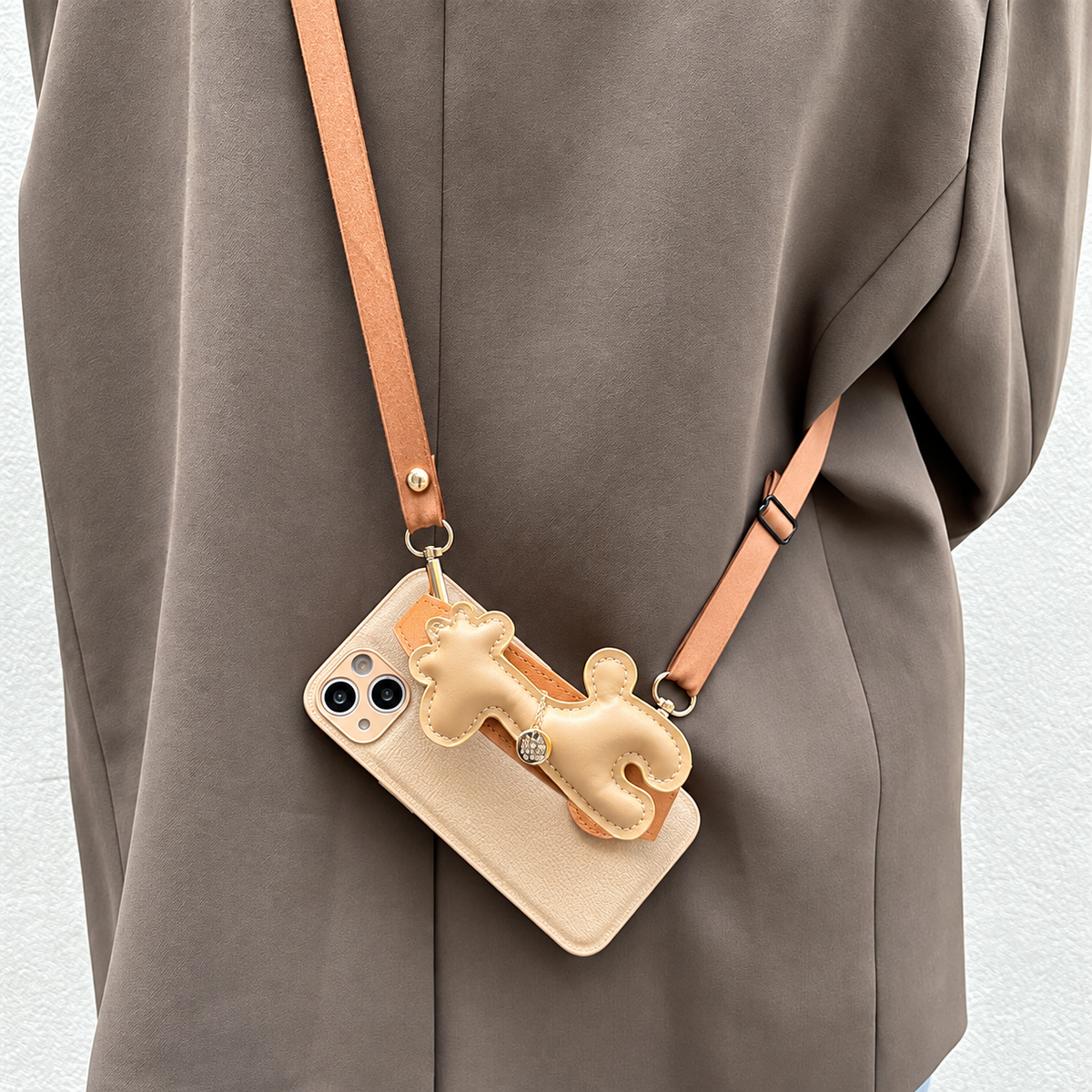 Animal Wrist Strap iPhone Case