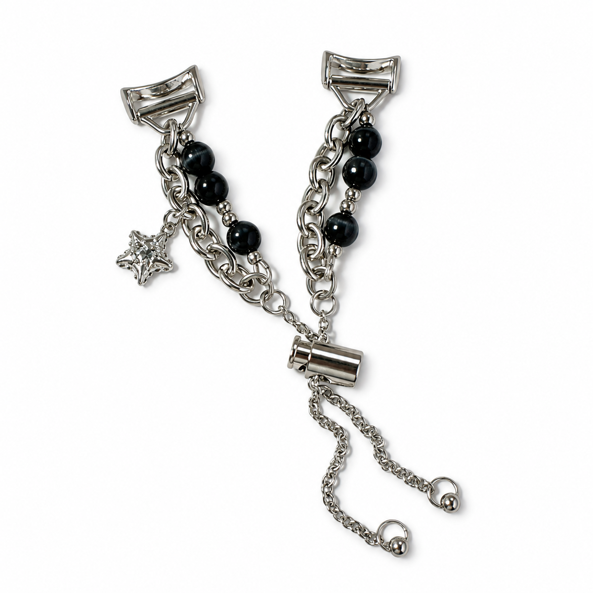 Cat's Eye Beaded Apple Watch Band