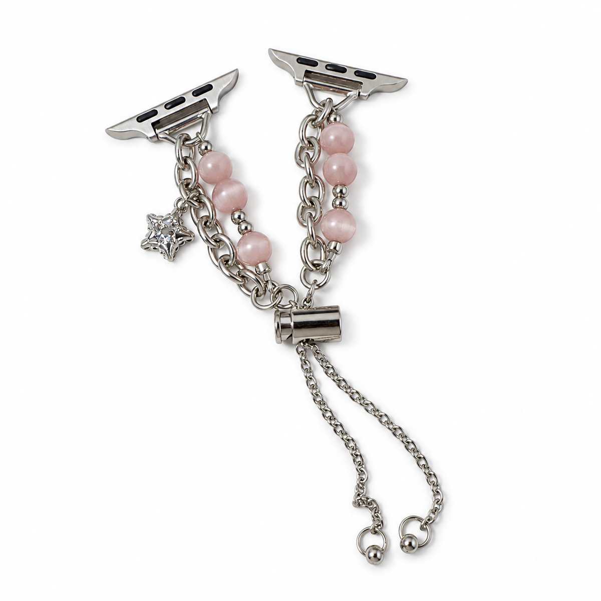 Cat's Eye Beaded Apple Watch Band