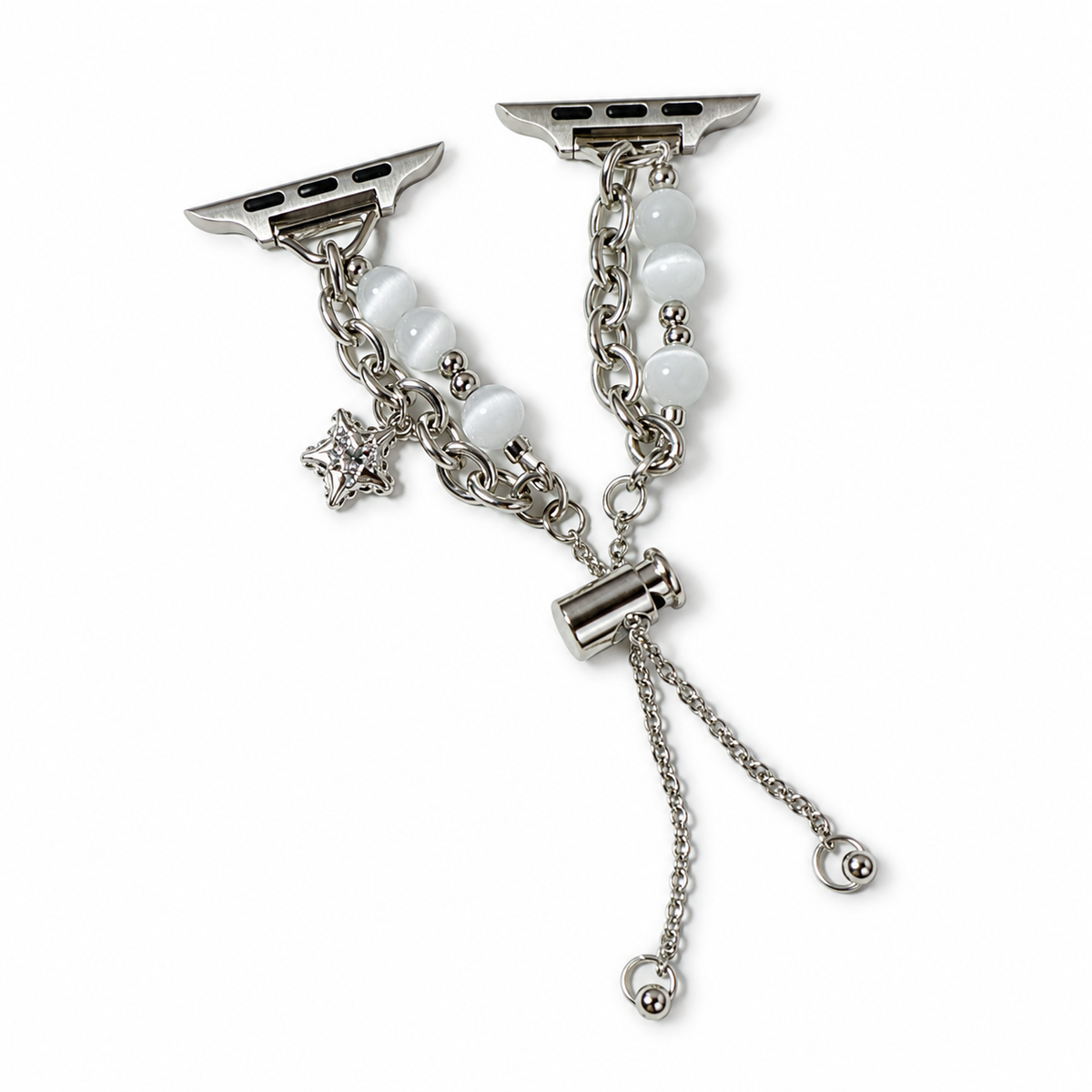 Cat's Eye Beaded Apple Watch Band
