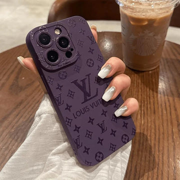 Classic Letter Pupil Frosted iPhone Case
