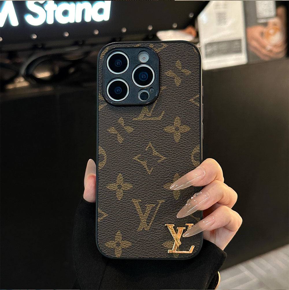Classic Luxury Leather iPhone Case