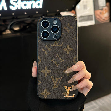 Classic Luxury Leather iPhone Case