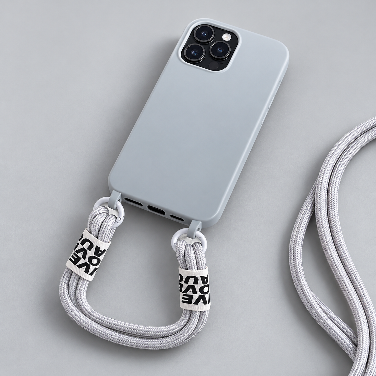 Crossbody iPhone Case with Adjustable Lanyard Strap
