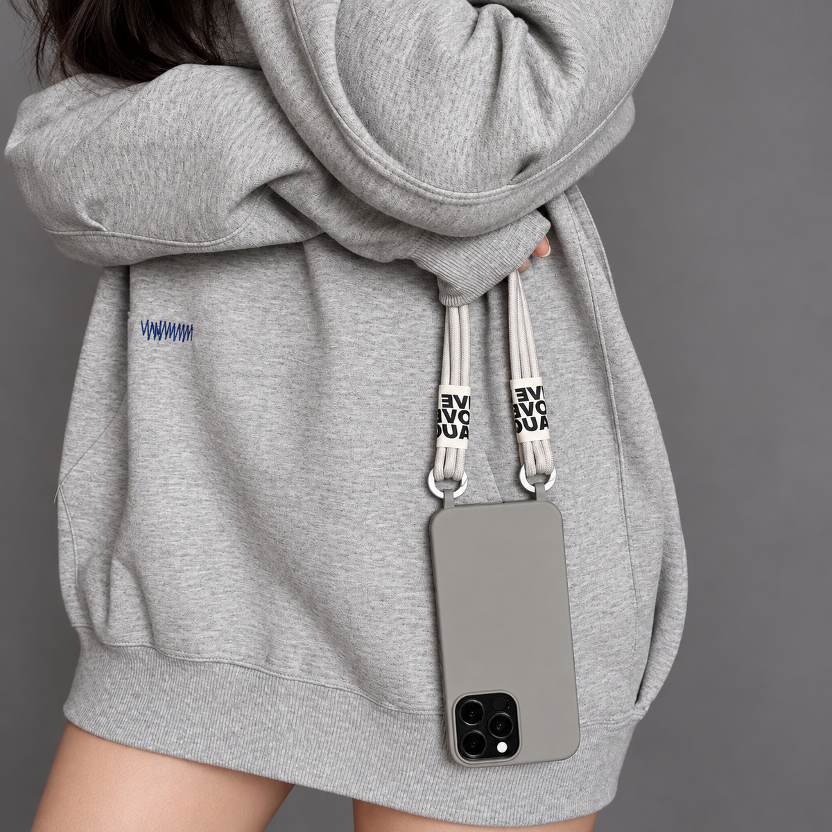 Crossbody iPhone Case with Adjustable Lanyard Strap