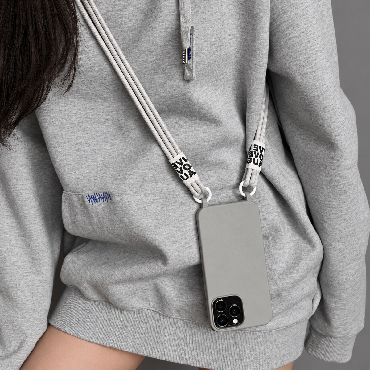 Crossbody iPhone Case with Adjustable Lanyard Strap