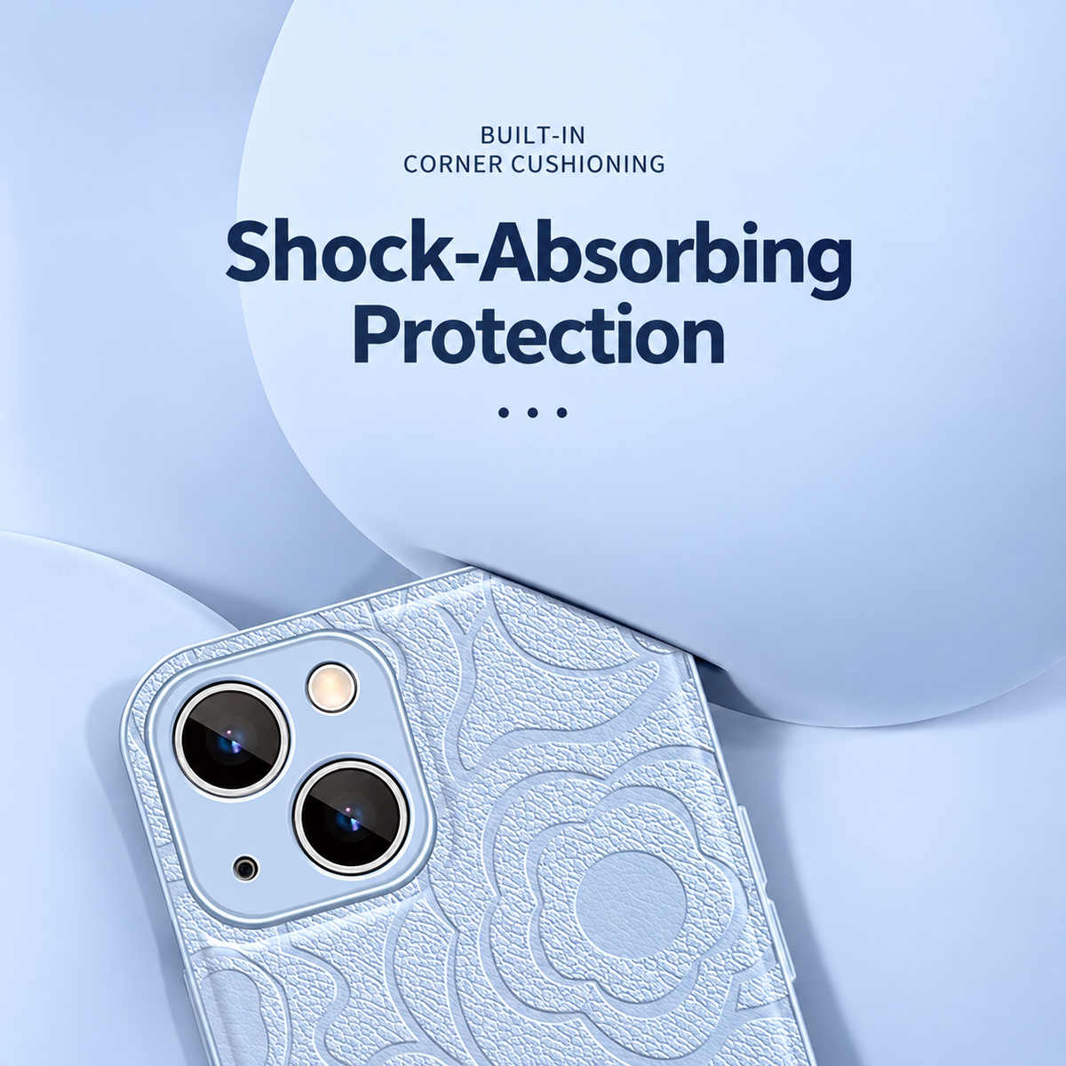 Embossed Camellia iPhone Case