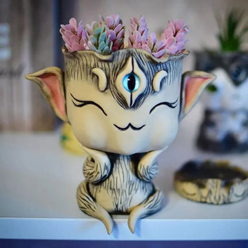 Alien Flower Pot Garden Home Decoration