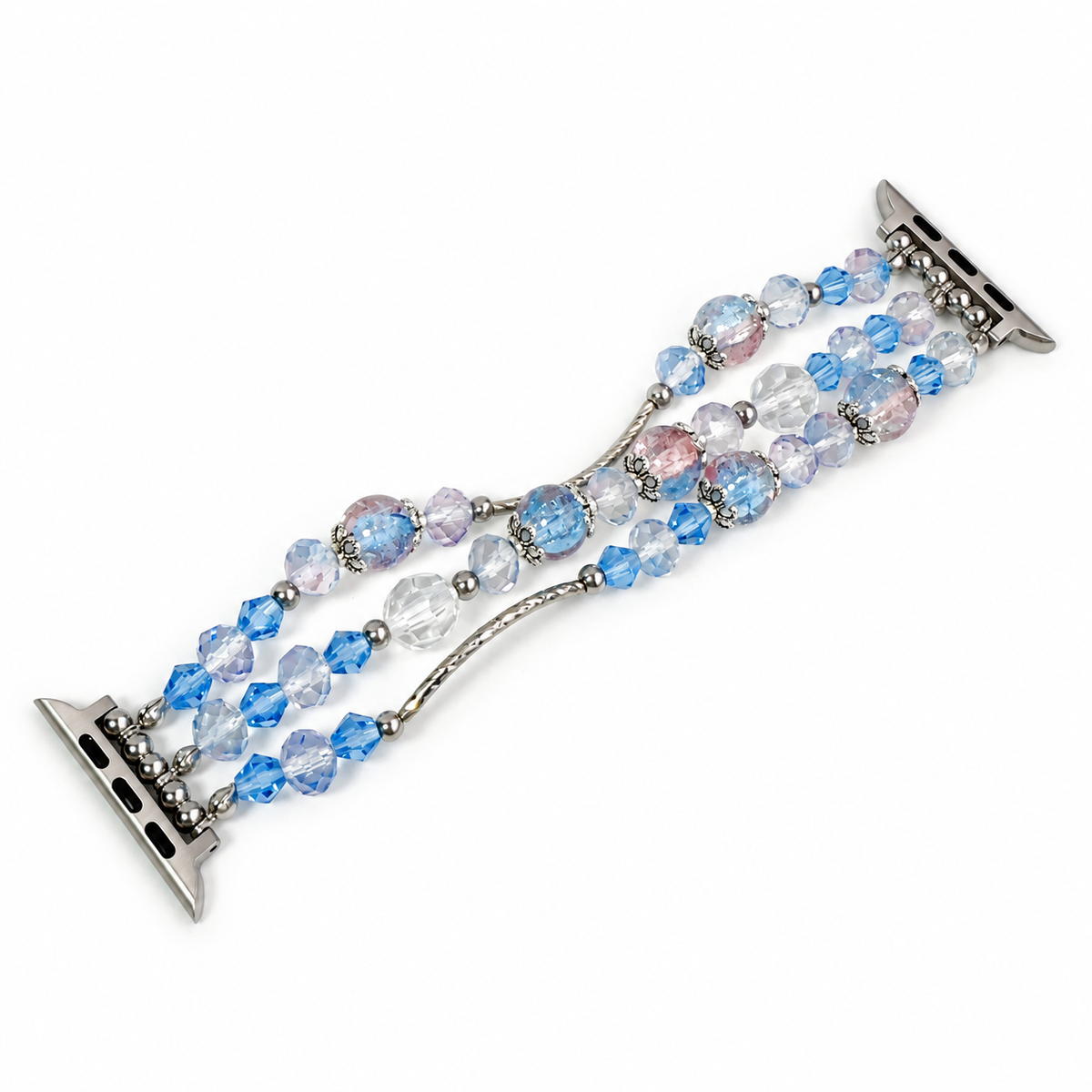Glazed Bead Elastic Apple Watch Band