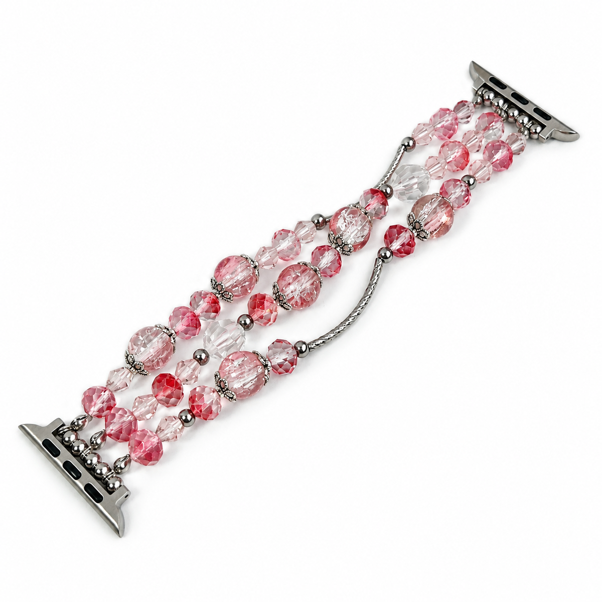 Glazed Bead Elastic Apple Watch Band