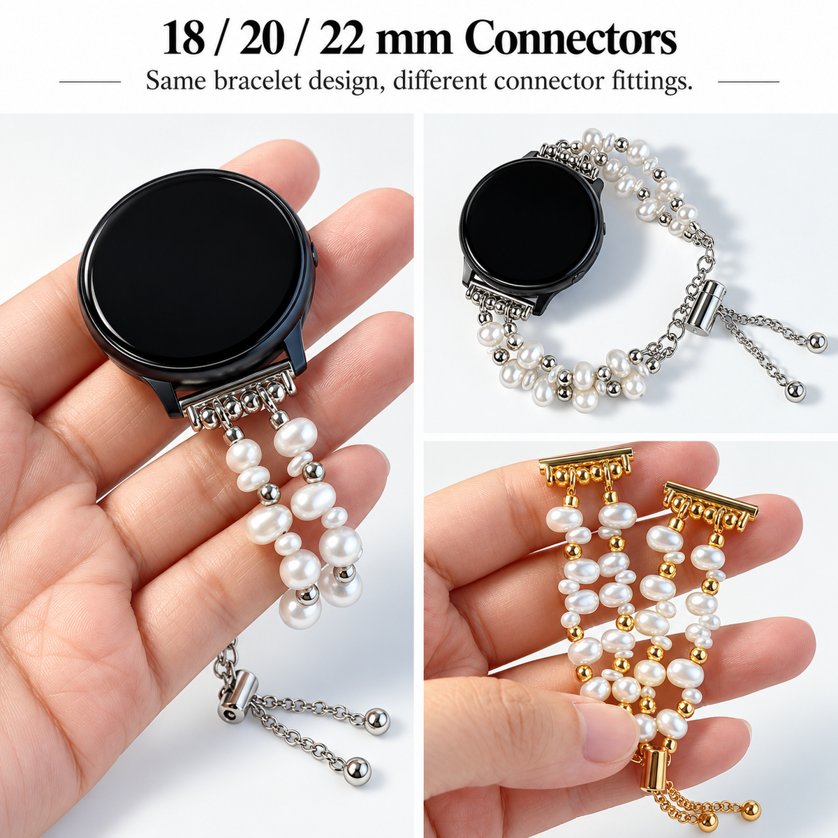 Irregular Pearl Apple Watch Band