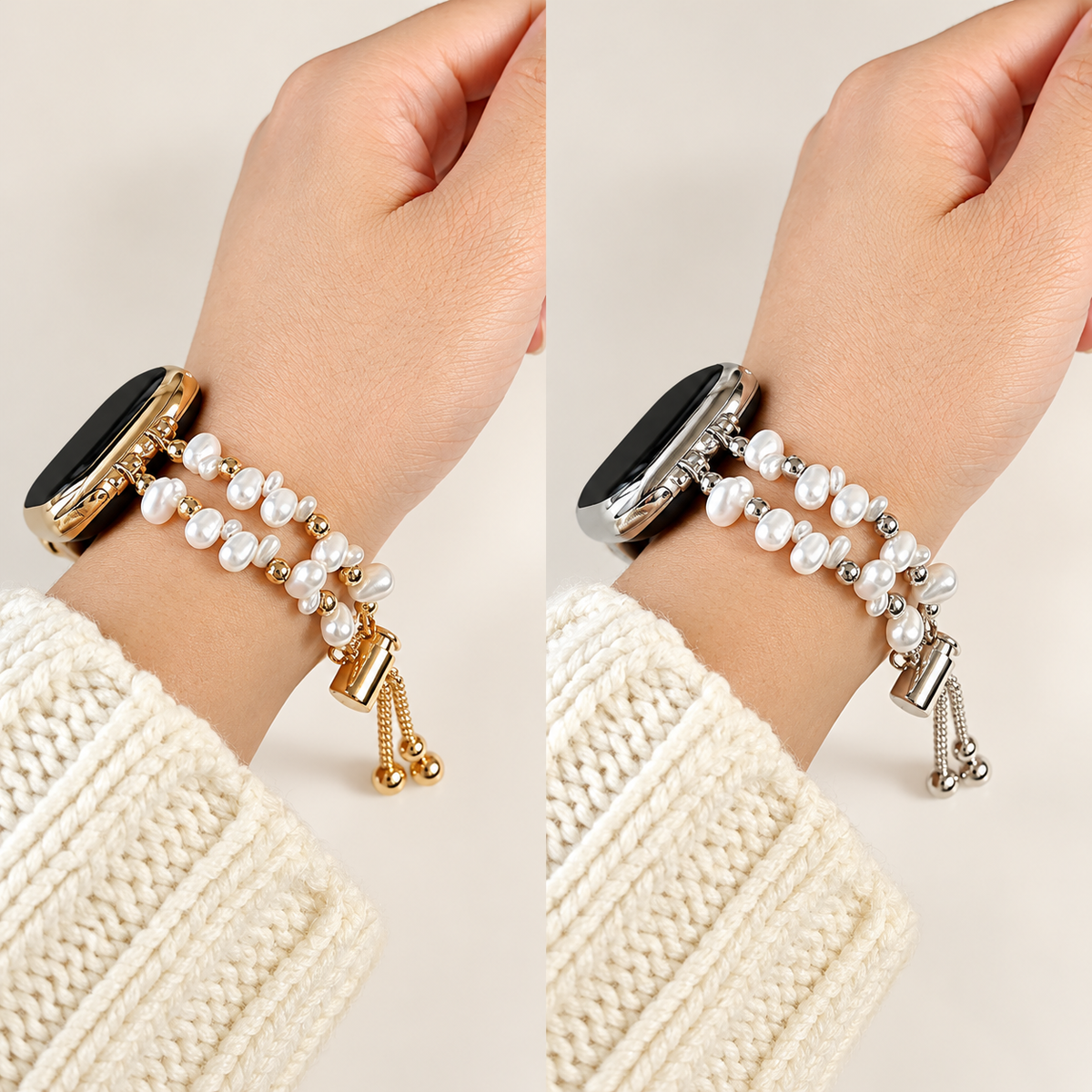 Irregular Pearl Apple Watch Band
