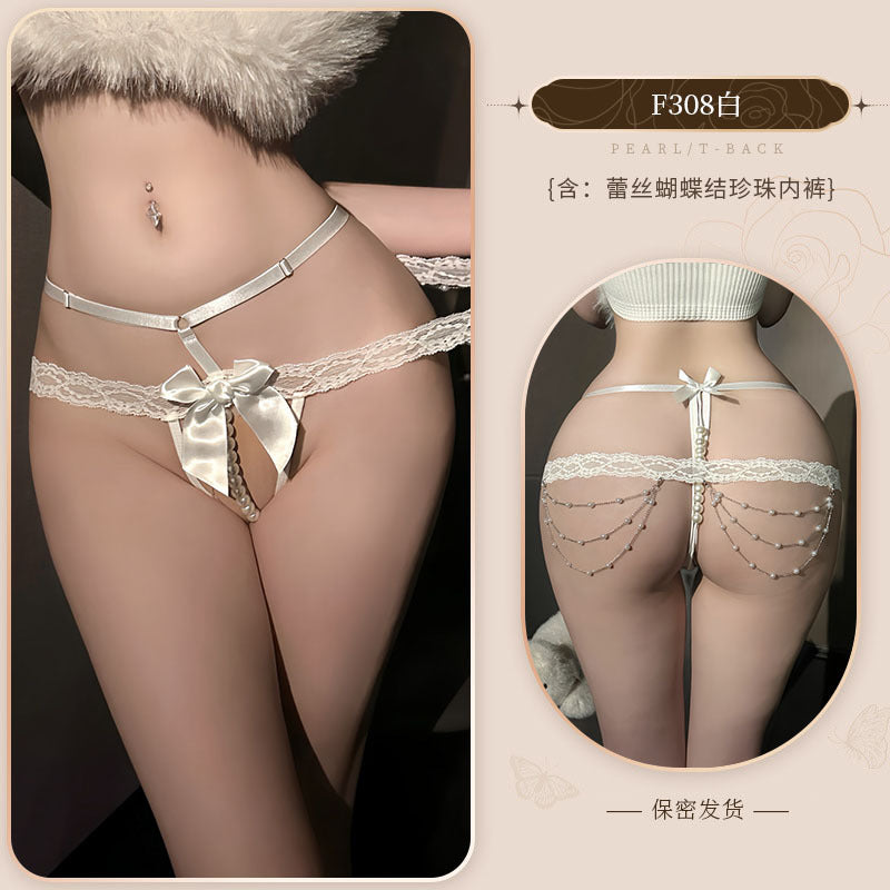 Low-Rise Lace Briefs - 308A