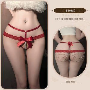 Lace Rear-Coverage Briefs - 308B