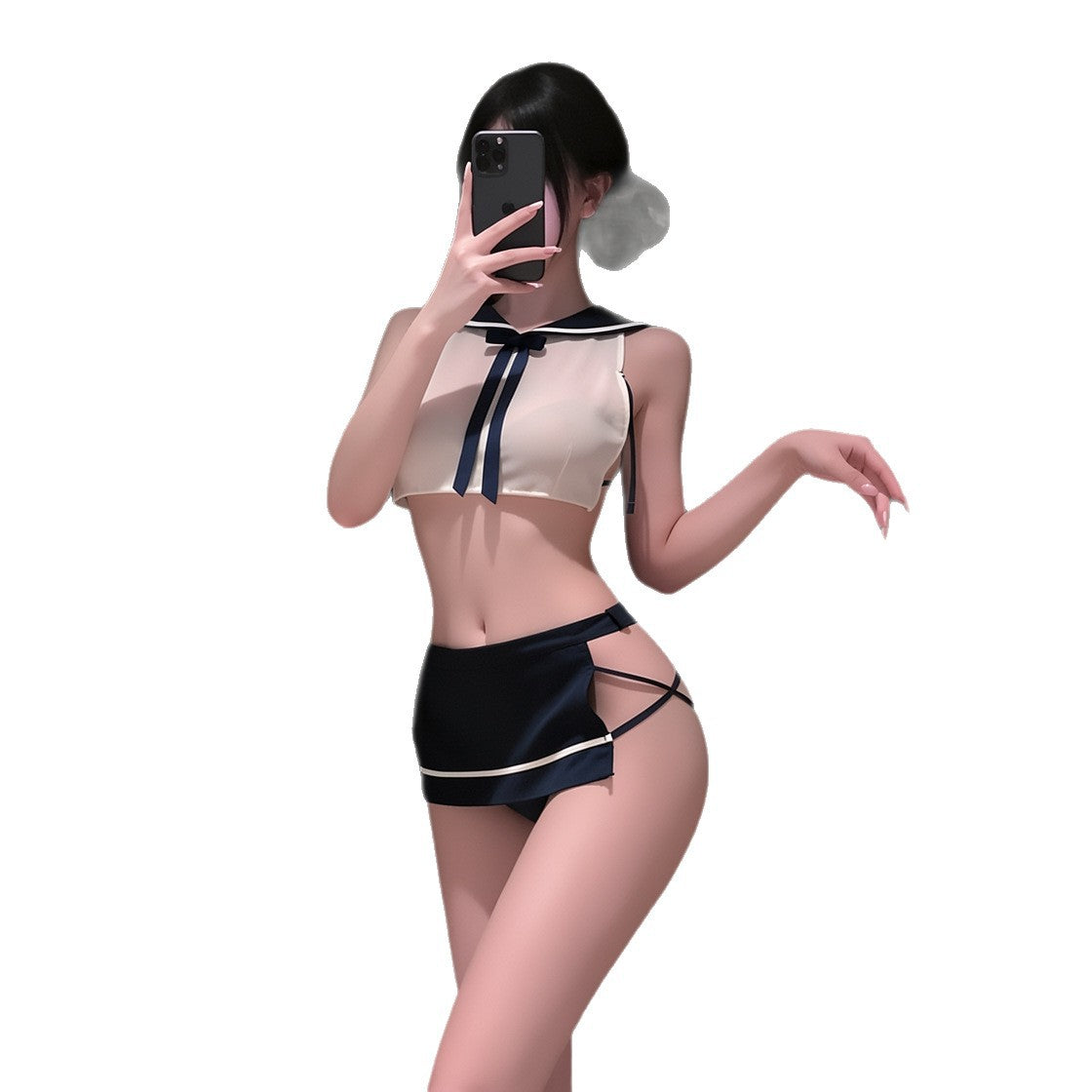 Blue and White Adult Costume Set - 5447