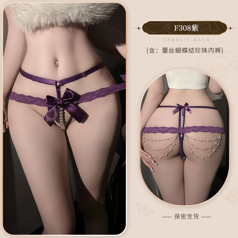 Low-Rise Lace Briefs - 308A