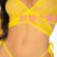 Cutout Open-Crotch Mesh Bodysuit