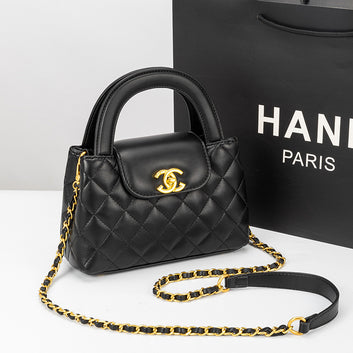 High-Texture Leather Portable Small Square Bag 2026 New Fashion Versatile Light Luxury Niche Single Shoulder Messenger Chain Women'S Bag