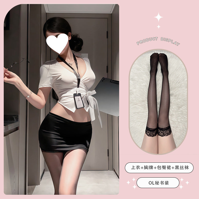 Office-Inspired Fitted Skirt Costume Set