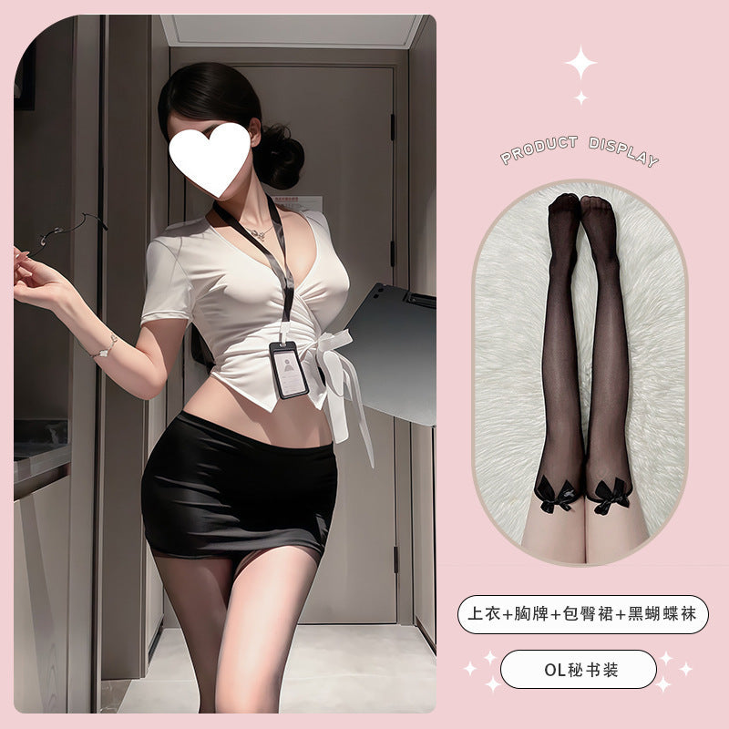 Office-Inspired Fitted Skirt Costume Set