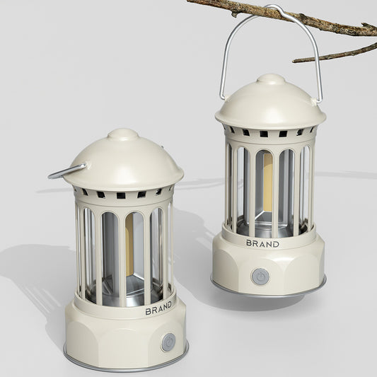 Outdoor Camping Vintage Lantern with Dimmable Function
