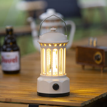 Outdoor Camping Vintage Lantern with Dimmable Function