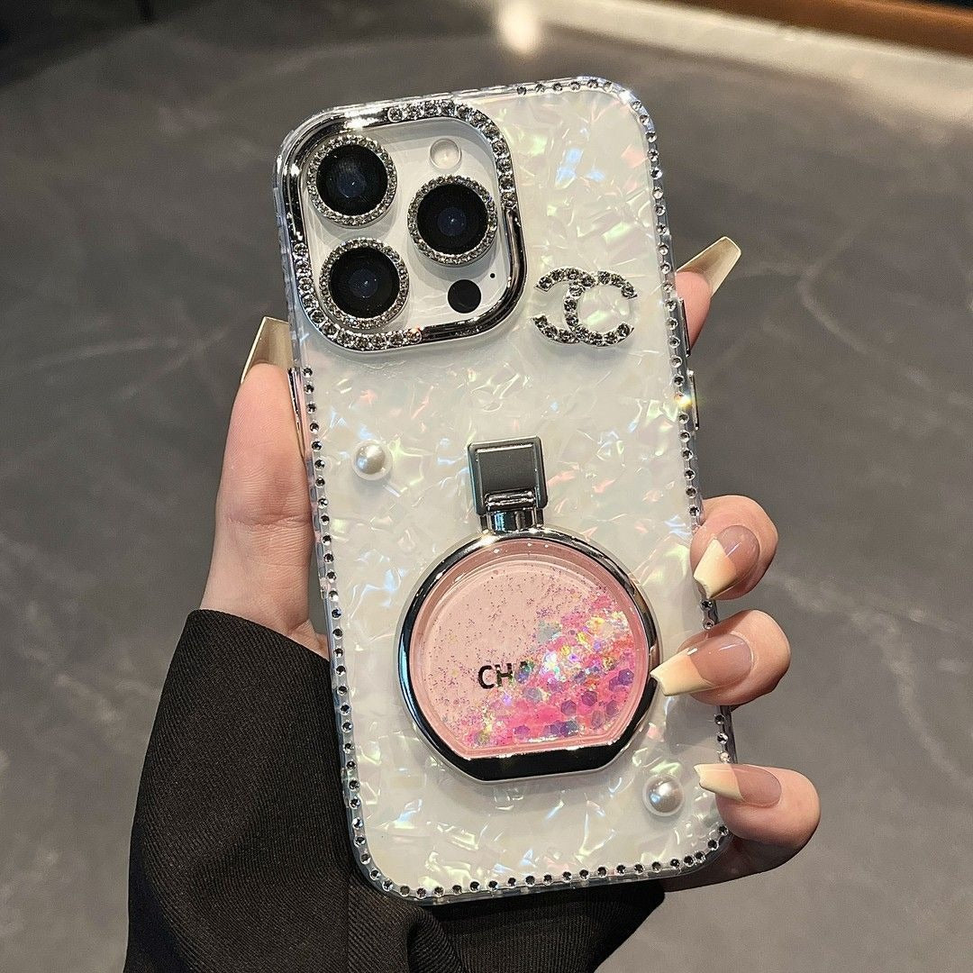Quicksand Perfume Bottle iPhone Case