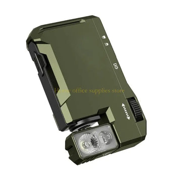 K43B Super Slimly 400 Lumen RechargeableEDC Flashlight 2Light Sources Flashlight