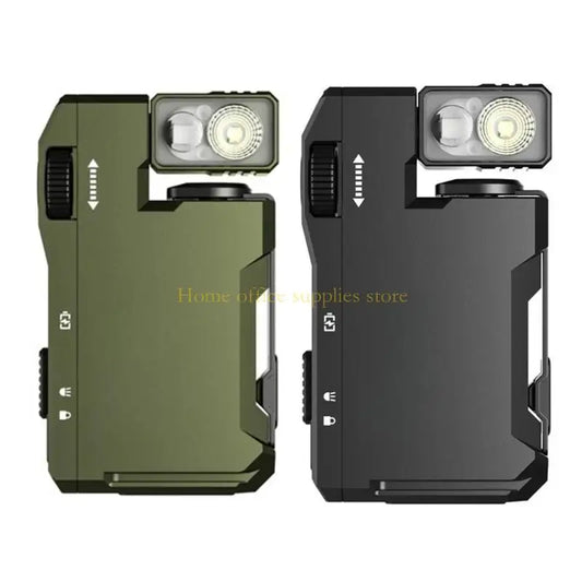 K43B Super Slimly 400 Lumen RechargeableEDC Flashlight 2Light Sources Flashlight