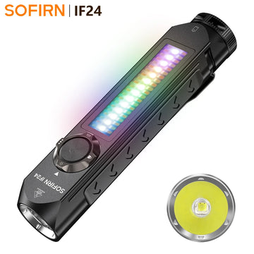 RGB Light 2000lm Powerful LED Flashlight