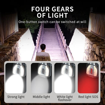 Keychain Flashlight 500 Lumen Rechargeable Portable