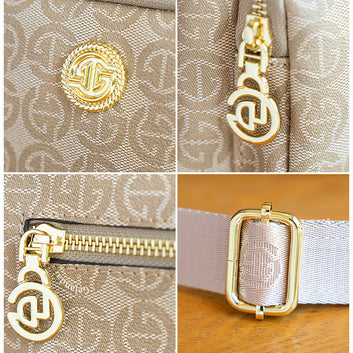 Minimalist Printed Square Crossbody Bag 8010