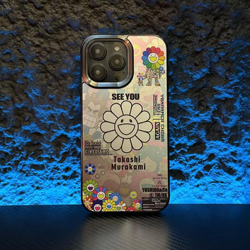 Sunflower Couple Matte iPhone Case