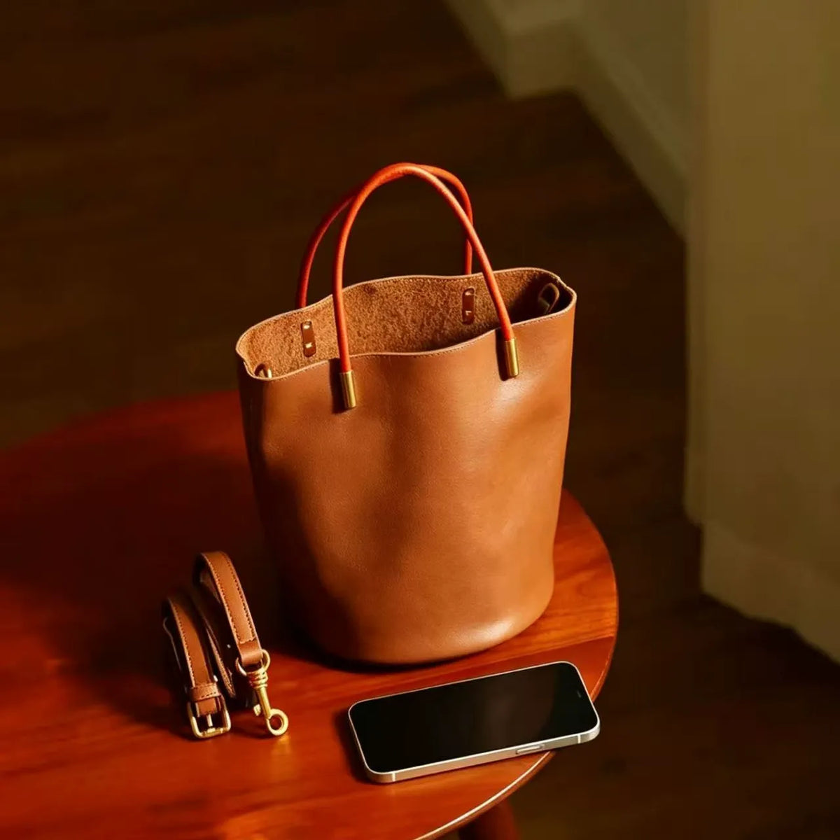 The Aria Mini Bucket Bag