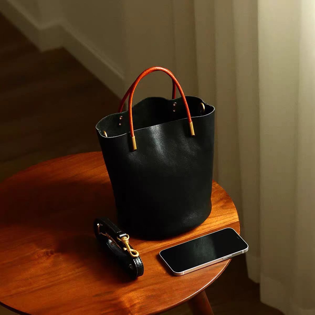 The Aria Mini Bucket Bag