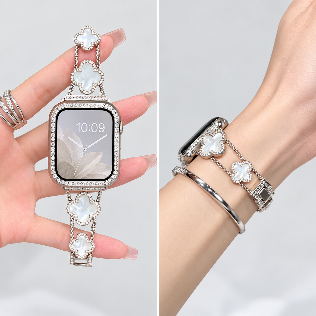 The Clover Four-Leaf Apple Watch Band