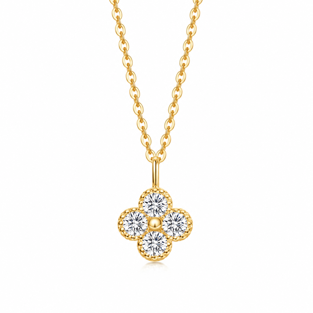 The Flora S925 Clover Pendant Necklace