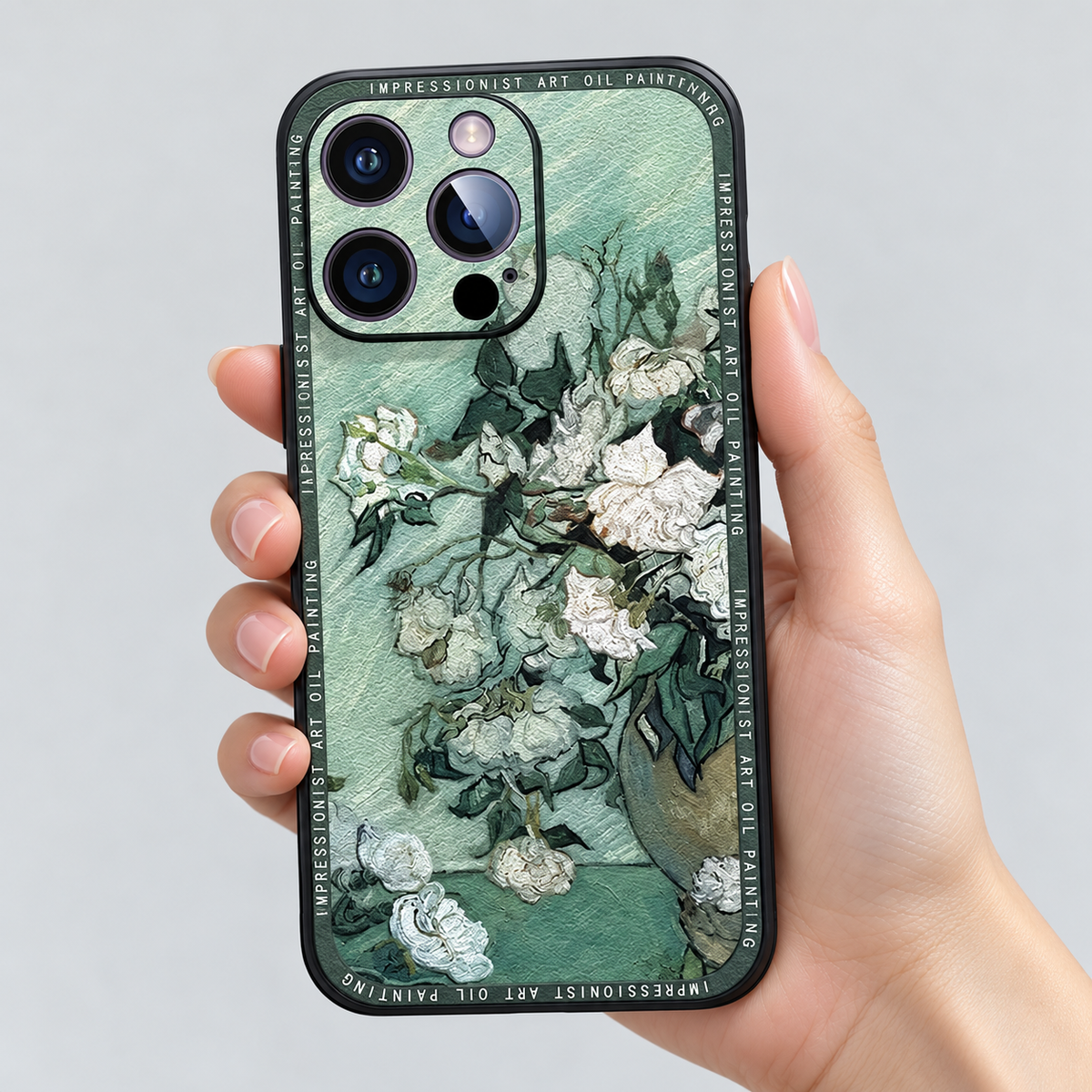 The Gallery 3D Lambskin Art iPhone Case