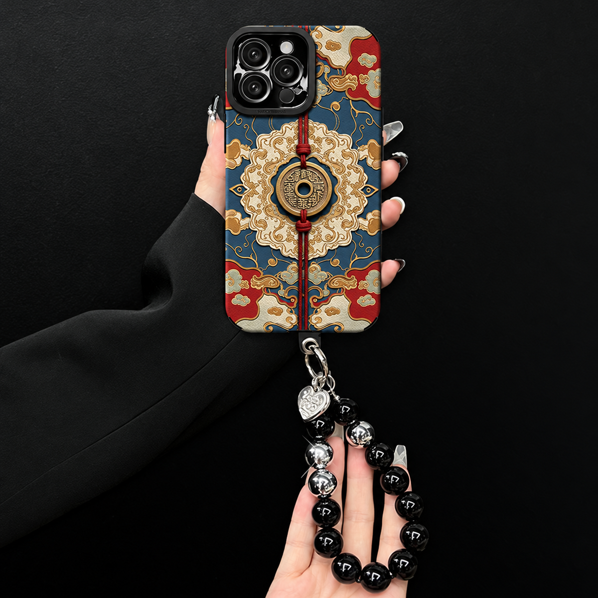 Vintage Coin Charm iPhone Case