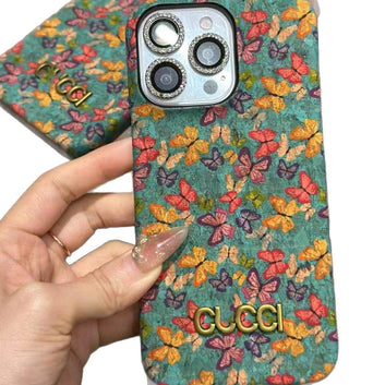 Vintage Oil Painting Wood Grain iPhone Case