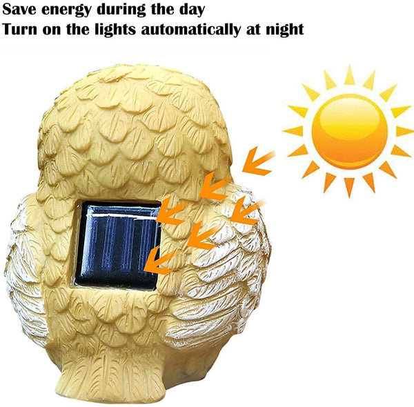 Solar Garden Owl Night Lights 