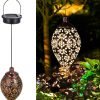 Hanging Waterproof Solar Metal Lights