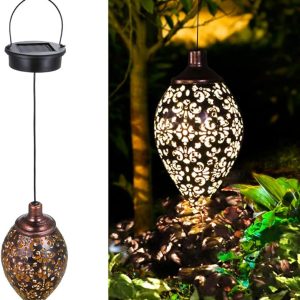 Hanging Waterproof Solar Metal Lights