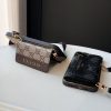 Classic Letter Crossbody Card Holder iPhone Case