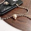 Crossbody Metal Buckle Leather iPhone Case