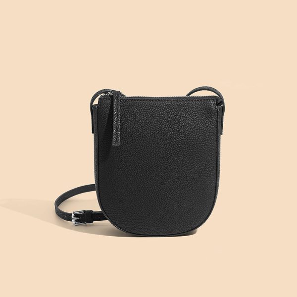 Genuine Leather Crossbody Shoulder Bag 9602