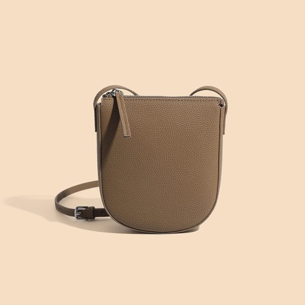 Genuine Leather Crossbody Shoulder Bag 9602