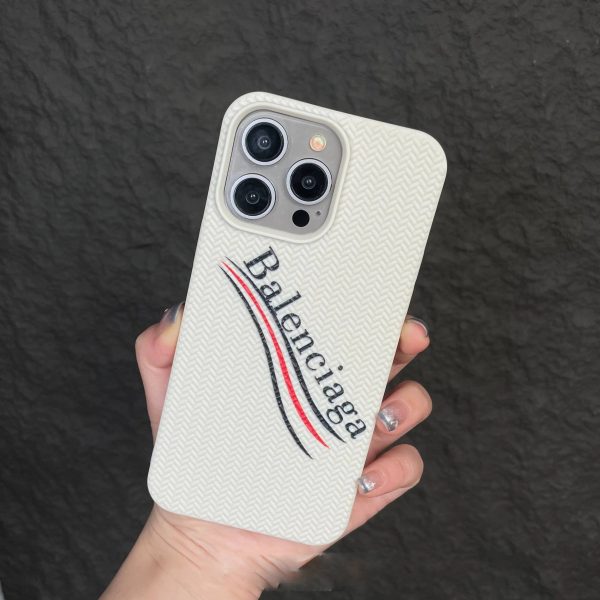 Hand-knitted Striped iPhone Case